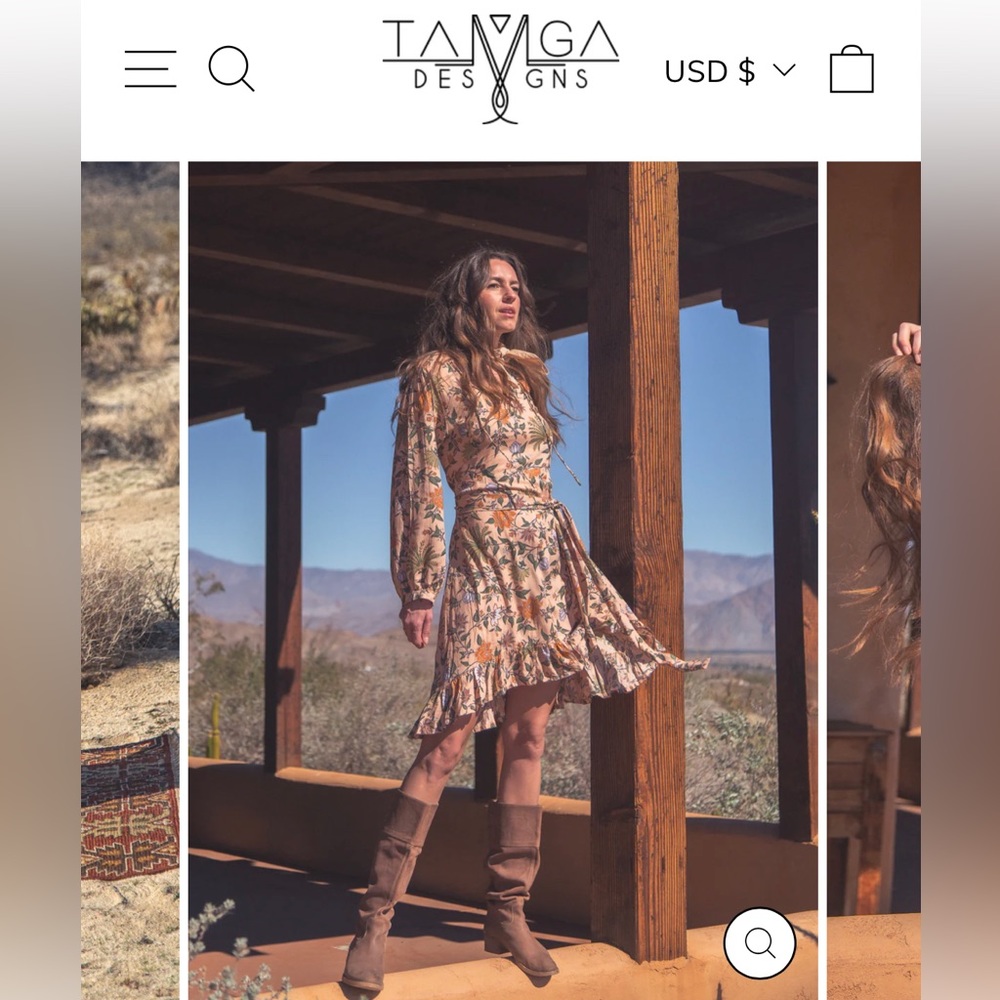 Tamga Juliette midi dress